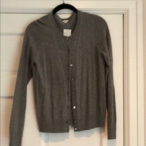 Grey cardigan